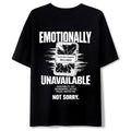 Emotionally Unavailable — Women's Oversized T-Shirt