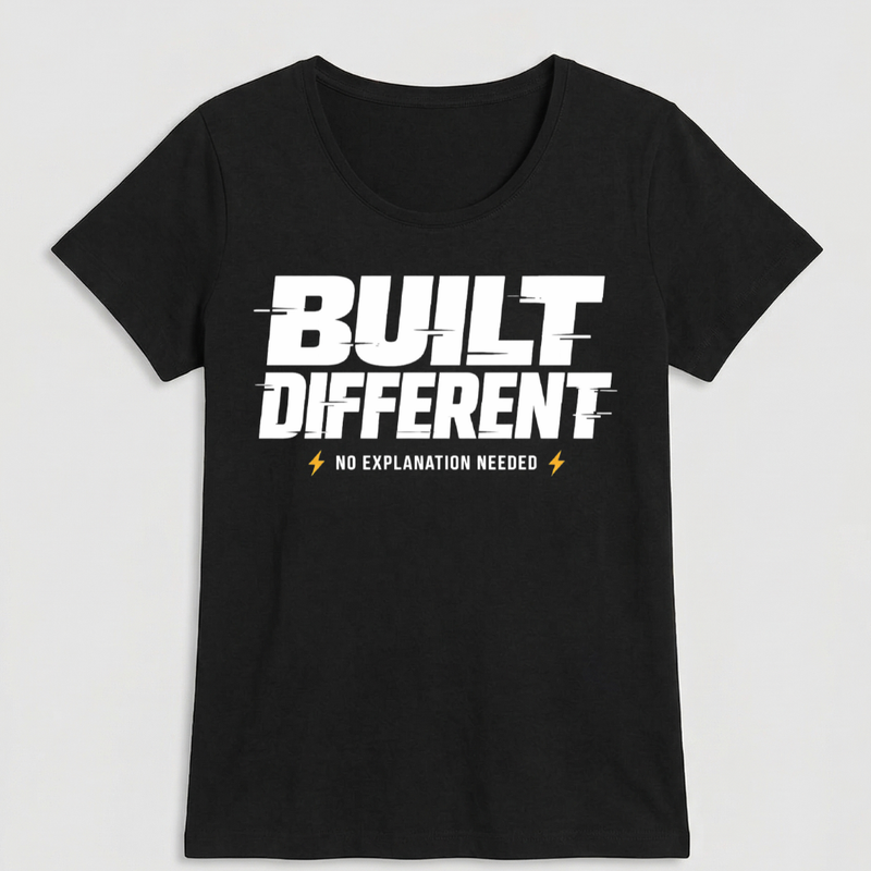 Built Different — Women's T-Shirt