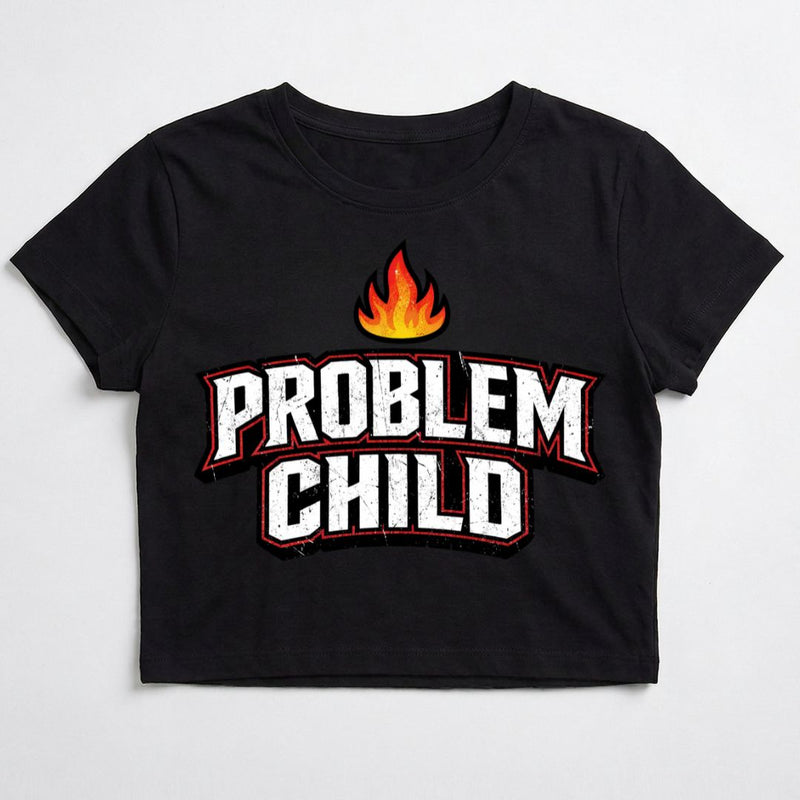 Problem Child — Women's Crop Top