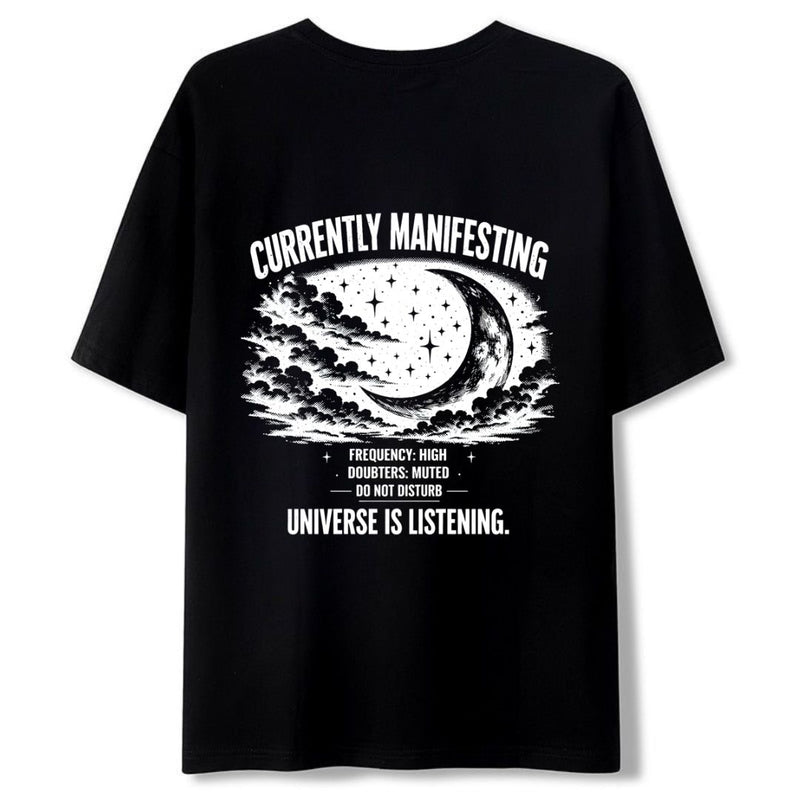Currently Manifesting — Women's Oversized T-Shirt