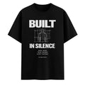 Built in Silence — Men's Oversized T-Shirt