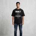 Built in Silence — Men's Oversized T-Shirt