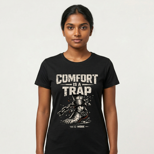 Comfort Is A Trap — Women's T-Shirt