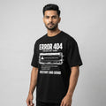 Error 404: Excuses Not Found — Men's Oversized T-Shirt