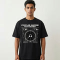 Focus Mode Activated — Men's Oversized T-Shirt