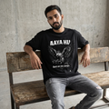 `Aaya Hu — Men's Oversized T-Shirt`