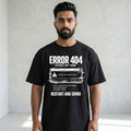 Error 404: Excuses Not Found — Men's Oversized T-Shirt