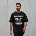 Professionally Exhausted — Men's Oversized T-Shirt