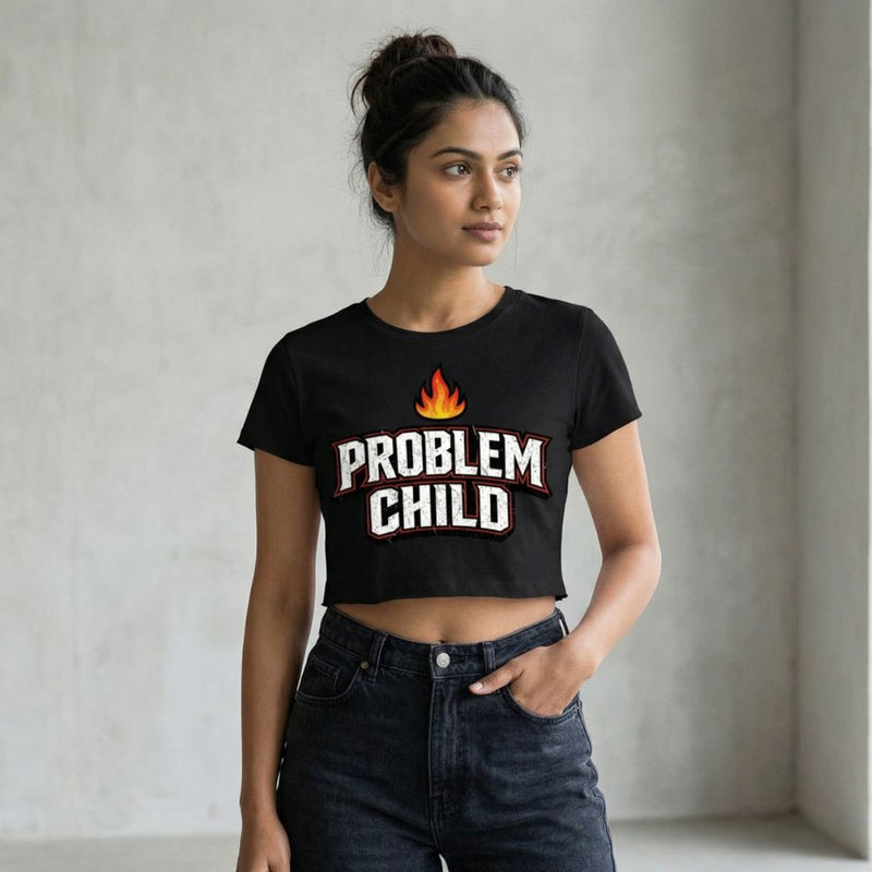 Problem Child — Women's Crop Top