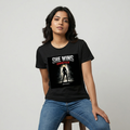 She Wins Quietly — Women's T-Shirt