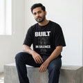 Built in Silence — Men's Oversized T-Shirt